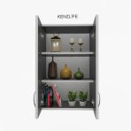 Kenzlife İdil Gri 90x40x32 cm Mutfak Dolabı