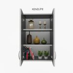 Kenzlife İdil Gri 90x60x32 cm Mutfak Dolabı