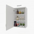 Kenzlife İrem 090.060.32 2 Raflı Kapaklı Ofis Banyo Kiler Evrak Kitaplık Mutfak Dolabı