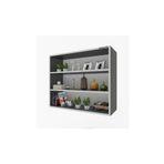 Kenzlife Itır Gri 60x90x30 cm Mutfak Dolabı