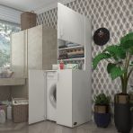Kenzlife Kasparov 180*066*55*20 cm Çamaşır Makinesi Dolabı