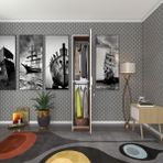 Kenzlife kilitli gardırop öğrenci dolabı tek kapılı günebakan cvz 180*35*42 gardolap dolap ofis - Beyaz