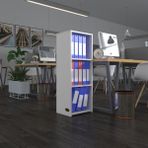 Kenzlife Klasorluk Rafli Almakay Byz 105*40*30 Kitaplik Ofis Arkaliksiz