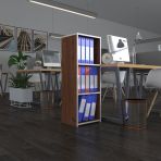 Kenzlife Klasorluk Rafli Almakay Cvz 105*40*30 Kitaplik Ofis Arkaliksiz