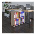 Kenzlife Klasorluk Rafli Burutay Crd 70*80*30 Kitaplik Ofis Arkaliksiz