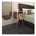 Kenzlife Komodin Biterge Cvz 74*39*39 Ahşap Ayaklı Komidin Kitaplık