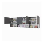 Kenzlife Konsta Gri 60x150x32 cm Mutfak ve Banyo Dolabı