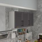 Kenzlife Limon 60 Gri Mod 2 60x120x32 Mebran Kapak Suntalam Gövde Hazır Mutfak Dolabı