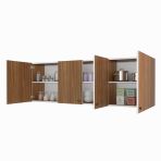 Kenzlife Marina Ceviz 60x150x32 cm Mutfak ve Banyo Dolabı