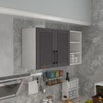 Kenzlife Maydanoz 90 Gri Mod 2 90x120x32 Mebran Kapak Suntalam Gövde Hazır Mutfak Dolabı