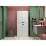 Kenzlife membran çamaşır-kurutma makinesi dolabı jelena gribyz çerçeve 180*70*60 mebran kapak MDF gövde banyo çift katlı