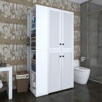 Kenzlife membran çamaşır-kurutma makinesi dolabı kapaklı foka sol byzbyz 180*090*60 mebran kapak suntalam gövde banyo ar