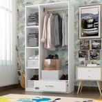 Kenzlife Mengühan 175*90*40 Byz Tek Çekmeceli Gardrop