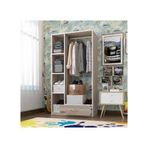 Kenzlife Mengühan 175*90*40 Crd Tek Çekmeceli Gardrop