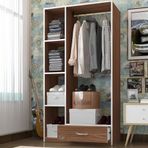 Kenzlife Mengühan 175*90*40 Cvz Tek Çekmeceli Gardrop