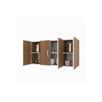 Kenzlife Merlanda Ceviz 60x120x32 VM Mutfak ve Banyo Dolabı