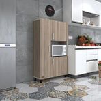 Kenzlife Mini Fırın Dolabı Alpkuntsağ Crd 148*90*30 Ayaklı Mikroalga Midi Fırın Mutfak Beyaz
