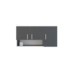 Kenzlife Mirena Gri 60x120x22 cm Mutfak ve Banyo Dolabı