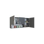 Kenzlife Mirena Gri 60x120x32 cm Mutfak ve Banyo Dolabı