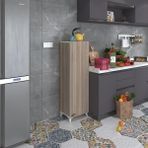 Kenzlife mutfak dolabı mine 128*030*032 crd kapaklı ayaklı banyo evrak ofis kitaplık ayakkabılık kiler - Cordoba