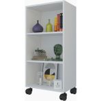 Kenzlife mutfak dolabı raziye 088*050*030 byz tekerlekli banyo evrak ofis ayakkabılık kiler - Beyaz
