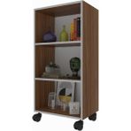 Kenzlife mutfak dolabı raziye 088*050*030 cvz tekerlekli banyo evrak ofis ayakkabılık kiler - Ceviz