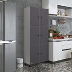 Kenzlife Mutfak Dolabı Tahiri Gribyz 188*80*37 Çok Amaçlı Dolap Arkalıklı Beyaz