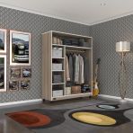 Kenzlife Necmettin 150*120*40 Tekerlekli Crd Gardrop