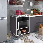 Kenzlife Nermin 85x70x60 Xlarge Hazır Mutfak Klasik Setüstü Ocak İçin Sabit Tabla Mutfak Dolabı