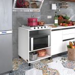 Kenzlife Nermin Beyaz 85x70x60 Xlarge Hazır Mutfak Klasik Setüstü Ocak İçin Sabit Tabla Mutfak Dolabı