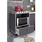 Kenzlife Nevresel 85x70x60 Xlarge Çekmeceli Hazır Mutfak Klasik Setüstü Ocak İçin Sabit Tabla Mutfak Dolabı