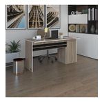 Kenzlife Ofis Masasi Kamikaze Crd Sol 75*140*80 Kilitli Kapakli Dolap Seritli Bilgisayar Calisma Masasi