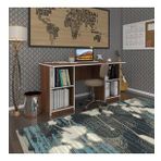 Kenzlife Ofis Masasi Masi Oka Cvz 75*160*80 Rafli Dolap Ciftli Bilgisayar Calisma Masasi