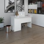 Kenzlife Ofis Masasi Miyamoto Byz Sag 75*110*80 Rafli Dolap Bilgisayar Calisma Masasi