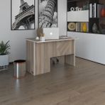 Kenzlife ofis masası yoko ono crd sağ 75*160*60 raflı dolap eşkenar bilgisayar çalışma masası - Beyaz - 75x170x60