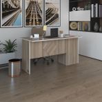 Kenzlife Ofis Masasi Yoko Ono Crd Sol 75*150*60 Rafli Dolap Eskenar Bilgisayar Calisma Masasi