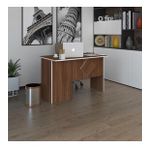 Kenzlife Ofis Masasi Yoko Ono Cvz Sag 75*150*60 Rafli Dolap Eskenar Bilgisayar Calisma Masasi
