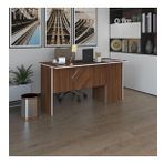 Kenzlife Ofis Masasi Yoko Ono Cvz Sol 75*120*60 Rafli Dolap Eskenar Bilgisayar Calisma Masasi