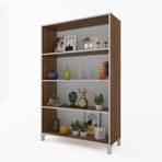 Kenzlife Pakize Ceviz 148x90x30 cm Mutfak Dolabı