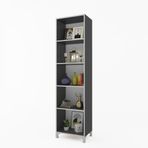 Kenzlife Pakize Gri 188x30x30 cm Mutfak Dolabı