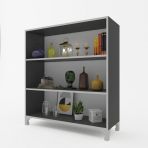Kenzlife Pakize Gri 88x90x30 cm Mutfak Dolabı