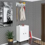 Kenzlife Portmanto Ayakkabılık Ve Askılık Kalçın5 Byzbyz 83*060*32 Onbeş Çift Ayakkabı Kapasitesi