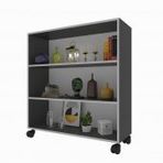 Kenzlife Raziye Gri 108x90x30 cm Mutfak Dolabı