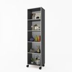 Kenzlife Raziye Gri 168x50x30 cm Mutfak Dolabı