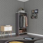 Kenzlife Rüknettin 120*060*30 Gri Gardrop