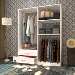 Kenzlife Şemsettin 175*120*40 Byz 2 Çekmeceli Gardrop