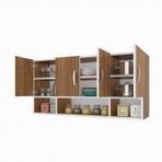 Kenzlife Severus Ceviz 60x120x32 CM Mutfak ve Banyo Dolabı