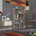 Kenzlife Süper Ga 120x80x19 cm 4 Katlı Tek Bölme Cordoba Kitaplık