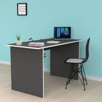 Kenzlife Tamiko Gri 75x140x60 cm Ofis Masası