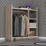 Kenzlife Turabi 090*090*30 Crd Açık Giysi Dolabı